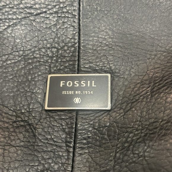 Fossil Dawson Satchel black- garmentory - Picture 3 of 10